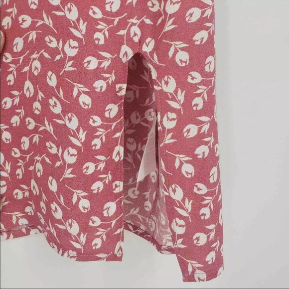 Reformation Marlowe Thigh Slit Mini Dress - Picture 7 of 11